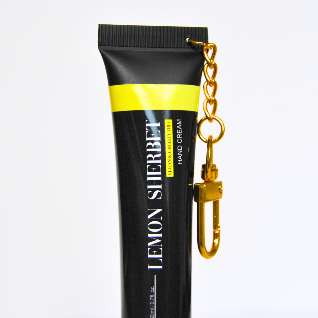 Lemon Sherbet 15ml Keychain Scented Hand Cream