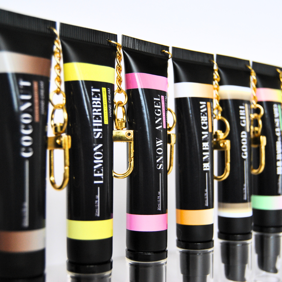 Coconut 15ml Keychain Scented Hand Cream
