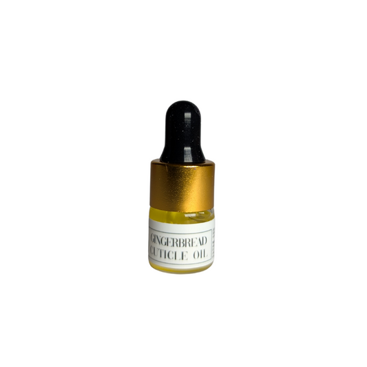 Gingerbread 1ml Mini Cuticle Oil Dropper Bottle Samples