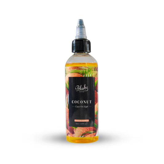 Blabz Beauty Bar Coconut Scented 100ml Cuticle Oil Refill Bottle Blabz Beauty Bar