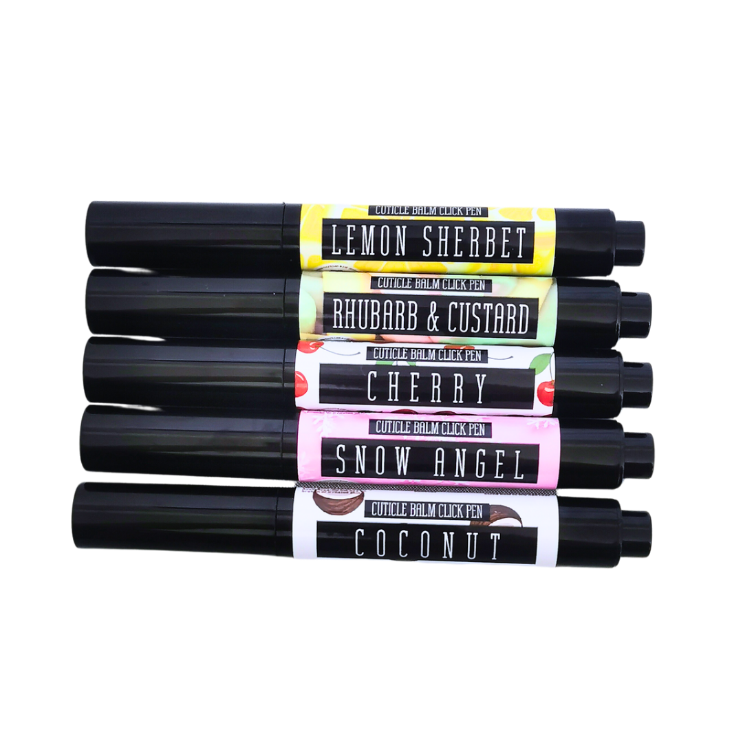 Blabz Beauty Bar Cherry Scented Cuticle and Hand Balm Click Pen Blabz Beauty Bar