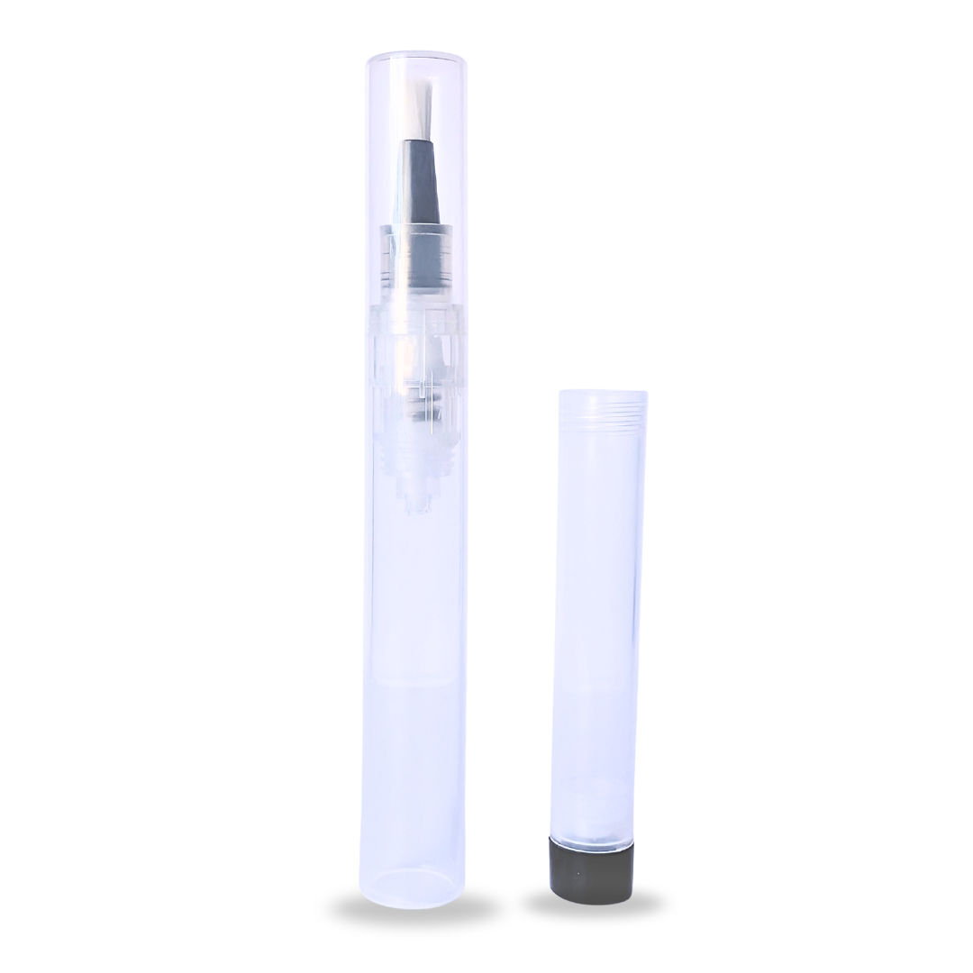 6ml Refillable Clear Cuticle Click Paint Pen Empty Brush Cosmetic Nail Care Packaging