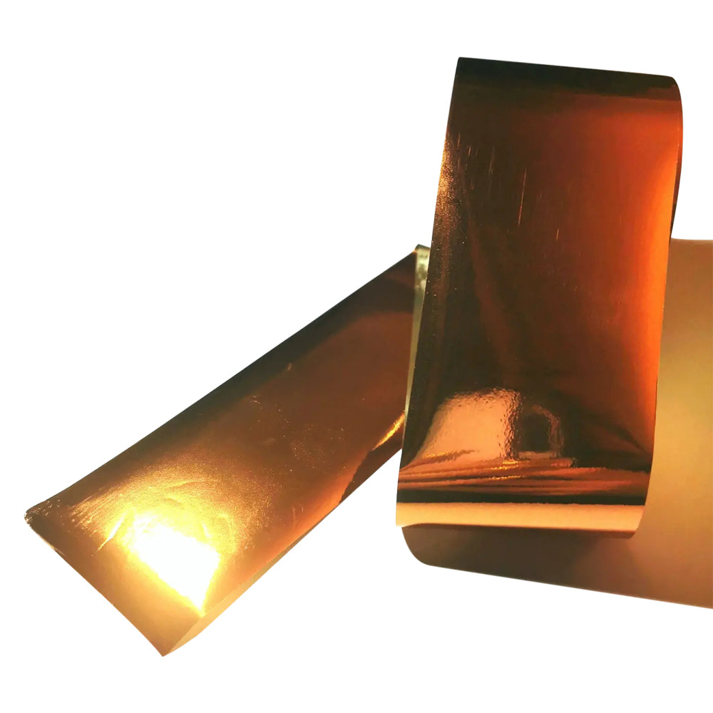 Blabz Beauty Bar Burnt Orange Nail Art Transfer Foil Blabz Beauty Bar