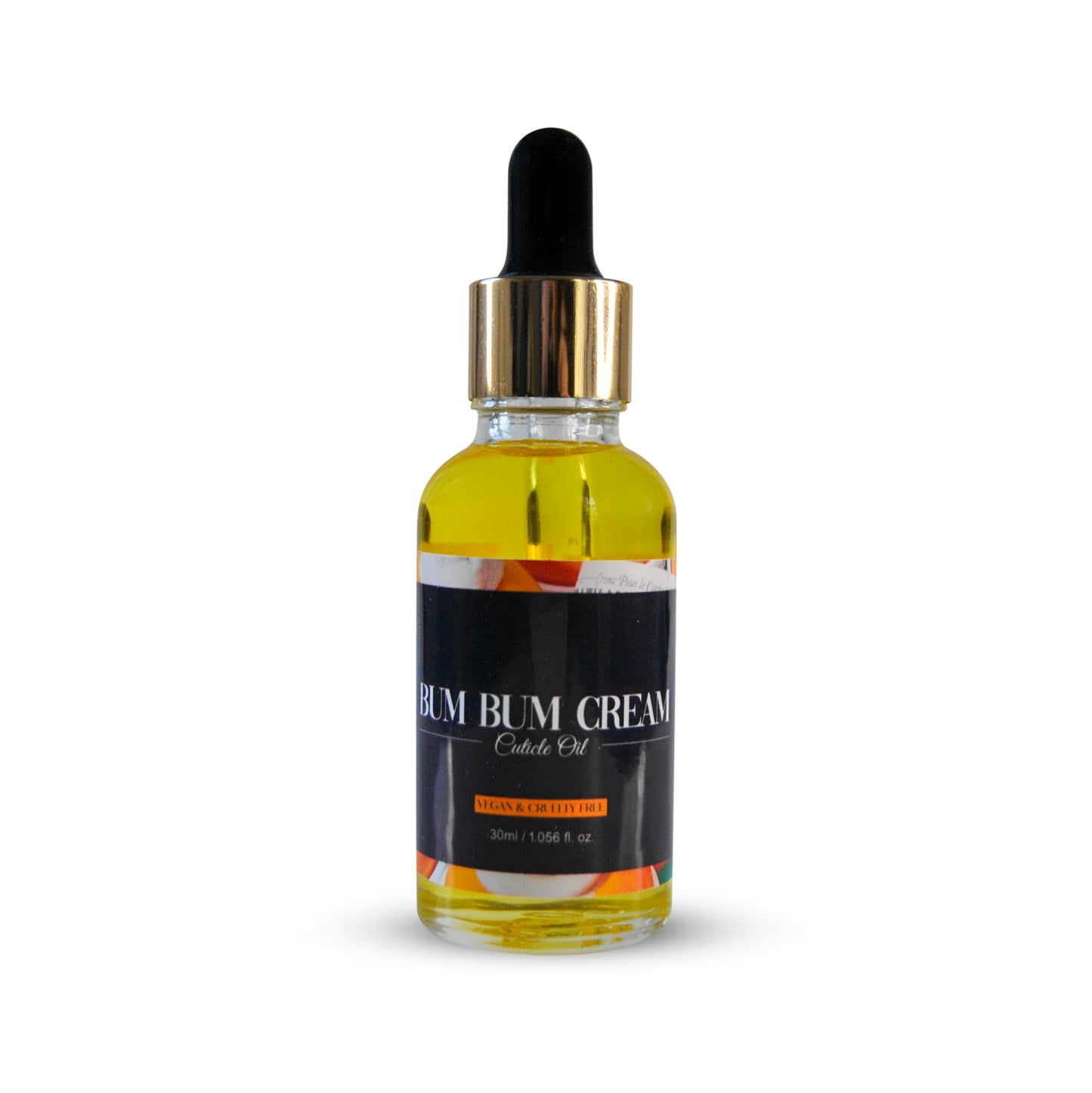 Blabz Beauty Bar Bum Bum Cream Scented 30ml Cuticle Oil Dropper Bottle Blabz Beauty Bar