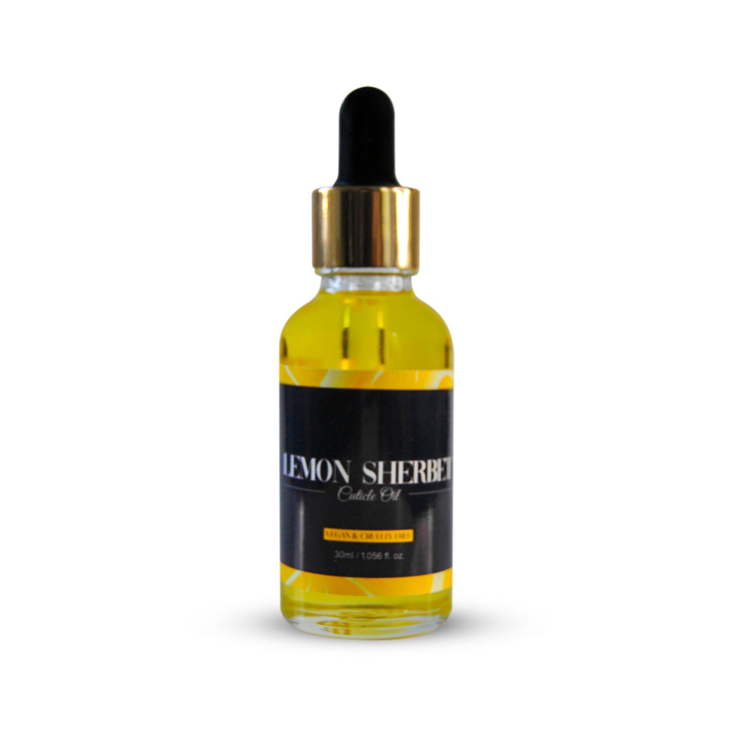 Blabz Beauty Bar Lemon Sherbet Scented 30ml Cuticle Oil Dropper Bottle Blabz Beauty Bar