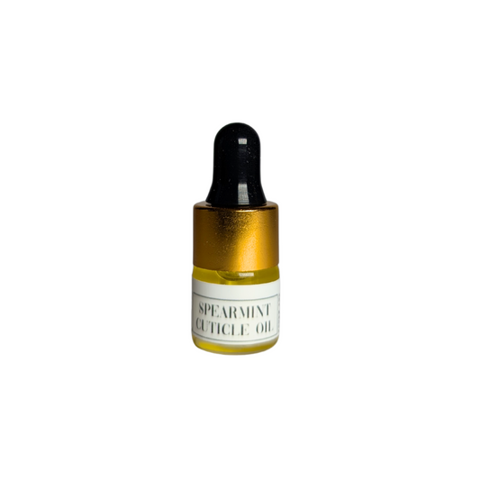 Spearmint Scented 1ml Mini Cuticle Oil Dropper Bottle Samples