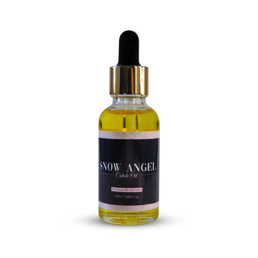 Blabz Beauty Bar Snow Angel Scented 30ml Cuticle Oil Dropper Bottle Blabz Beauty Bar