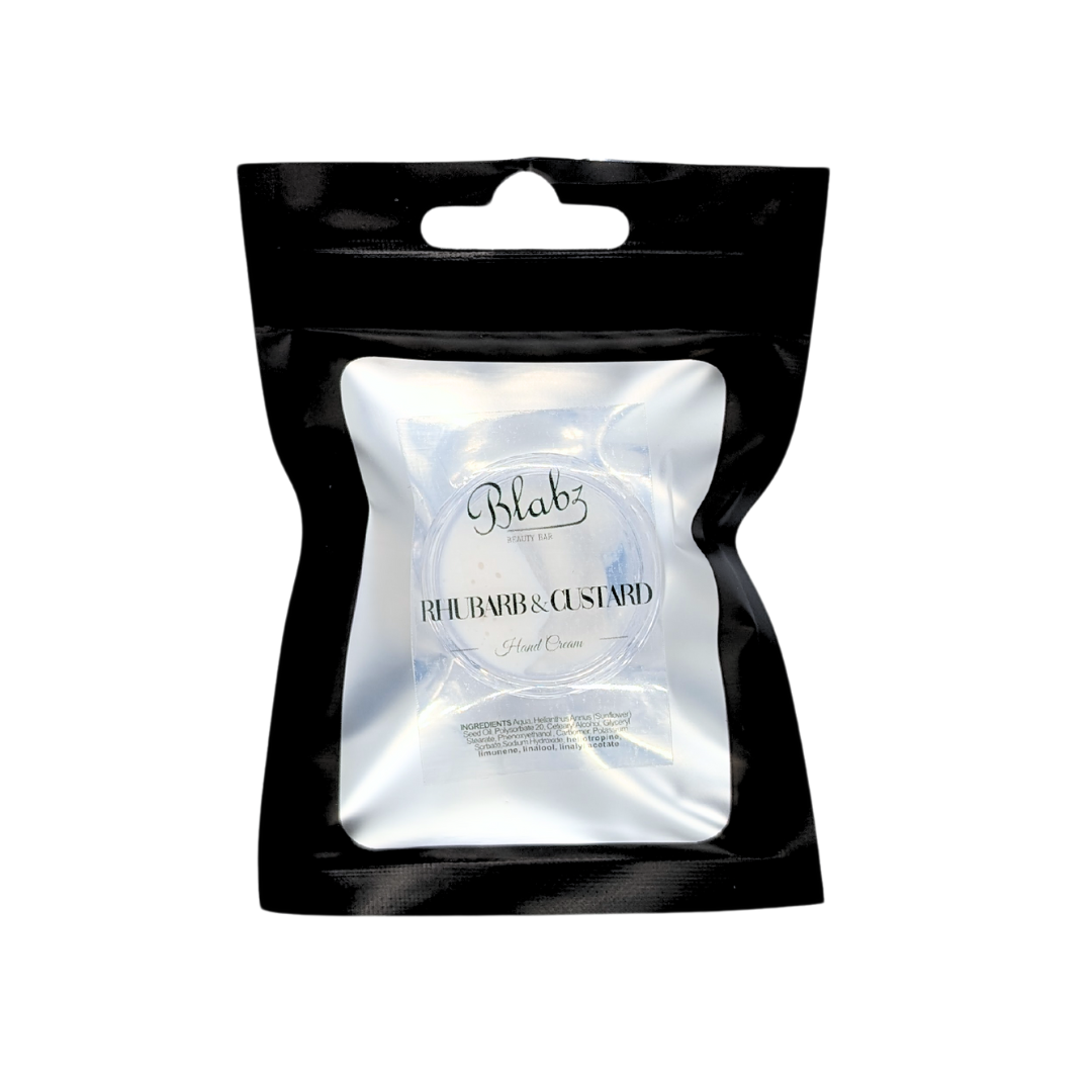 Rhubarb & Custard 2.5ml Scented Mini Hand Cream Sample