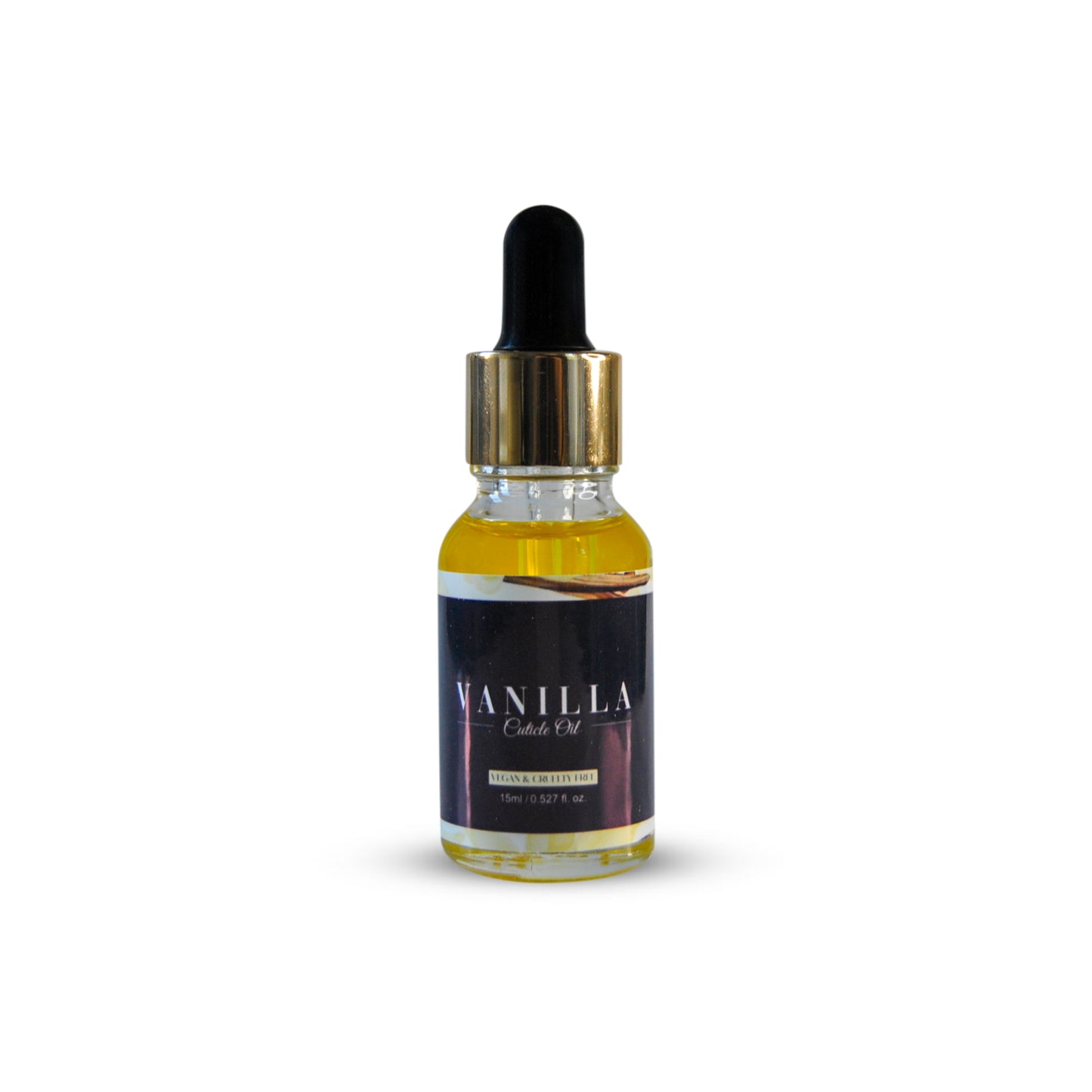 Blabz Beauty Bar Vanilla Scented 15ml Cuticle Oil Dropper Bottle Blabz Beauty Bar