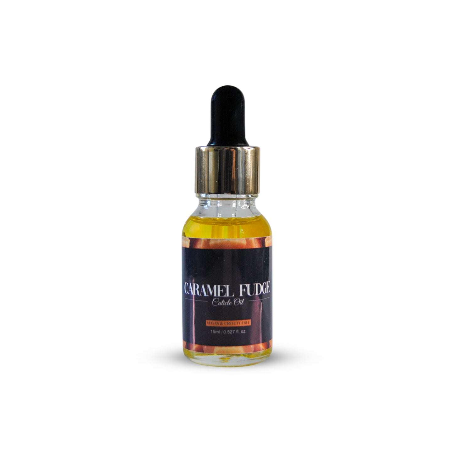 Blabz Beauty Bar Caramel Fudge Scented 15ml Cuticle Oil Dropper Bottle Blabz Beauty Bar