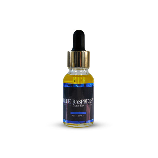 Blabz Beauty Bar Blue Raspberry Scented 15ml Cuticle Oil Dropper Bottle Blabz Beauty Bar
