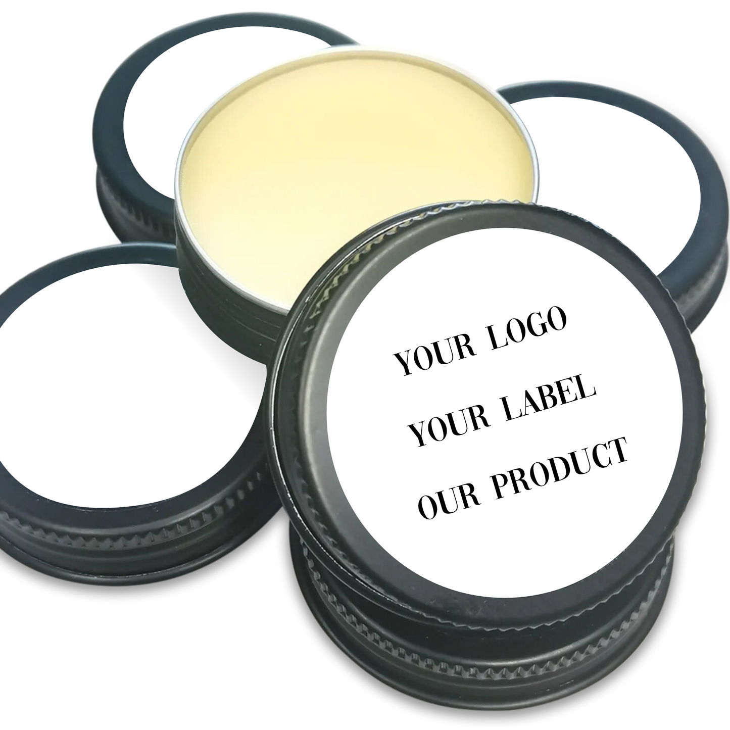 Blabz Beauty Bar Custom Branded Private Label Cuticle & Hand Balm Tins Blabz Beauty Bar