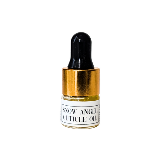 Snow Angel Scented 1ml Mini Cuticle Oil Dropper Bottle Samples