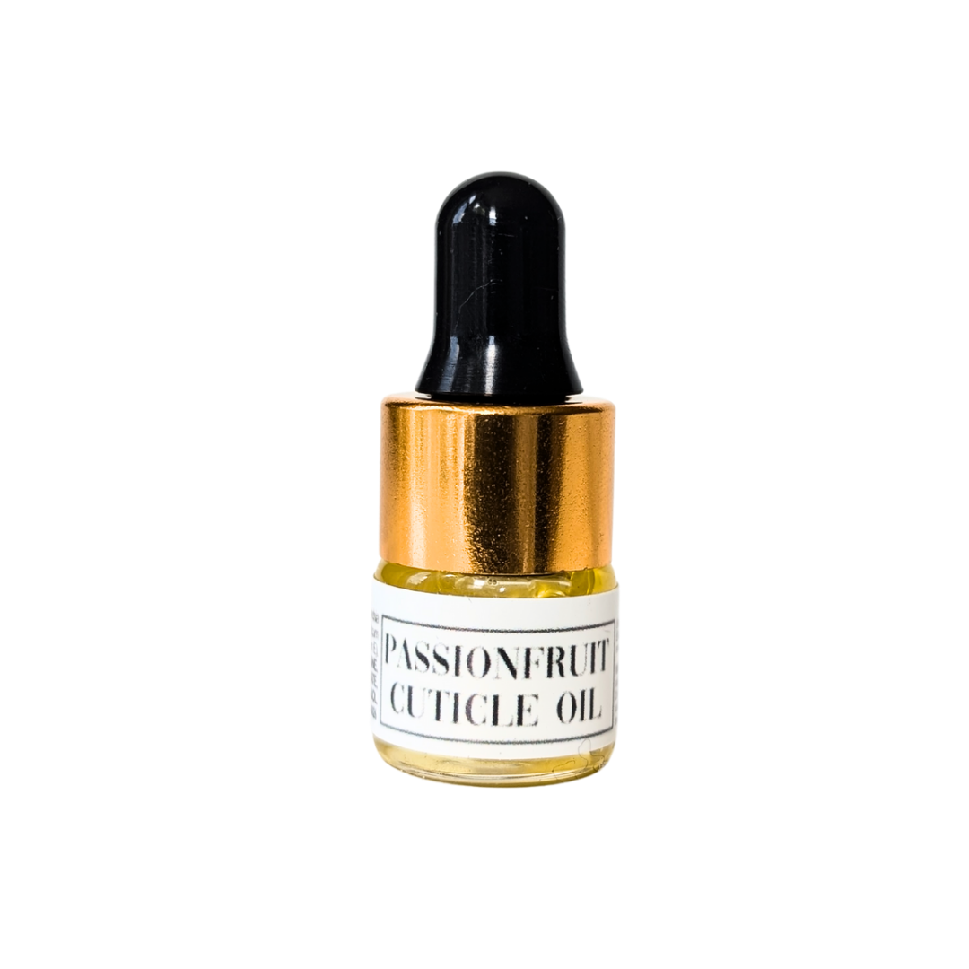 Passionfruit Scented 1ml Mini Cuticle Oil Dropper Bottle Samples