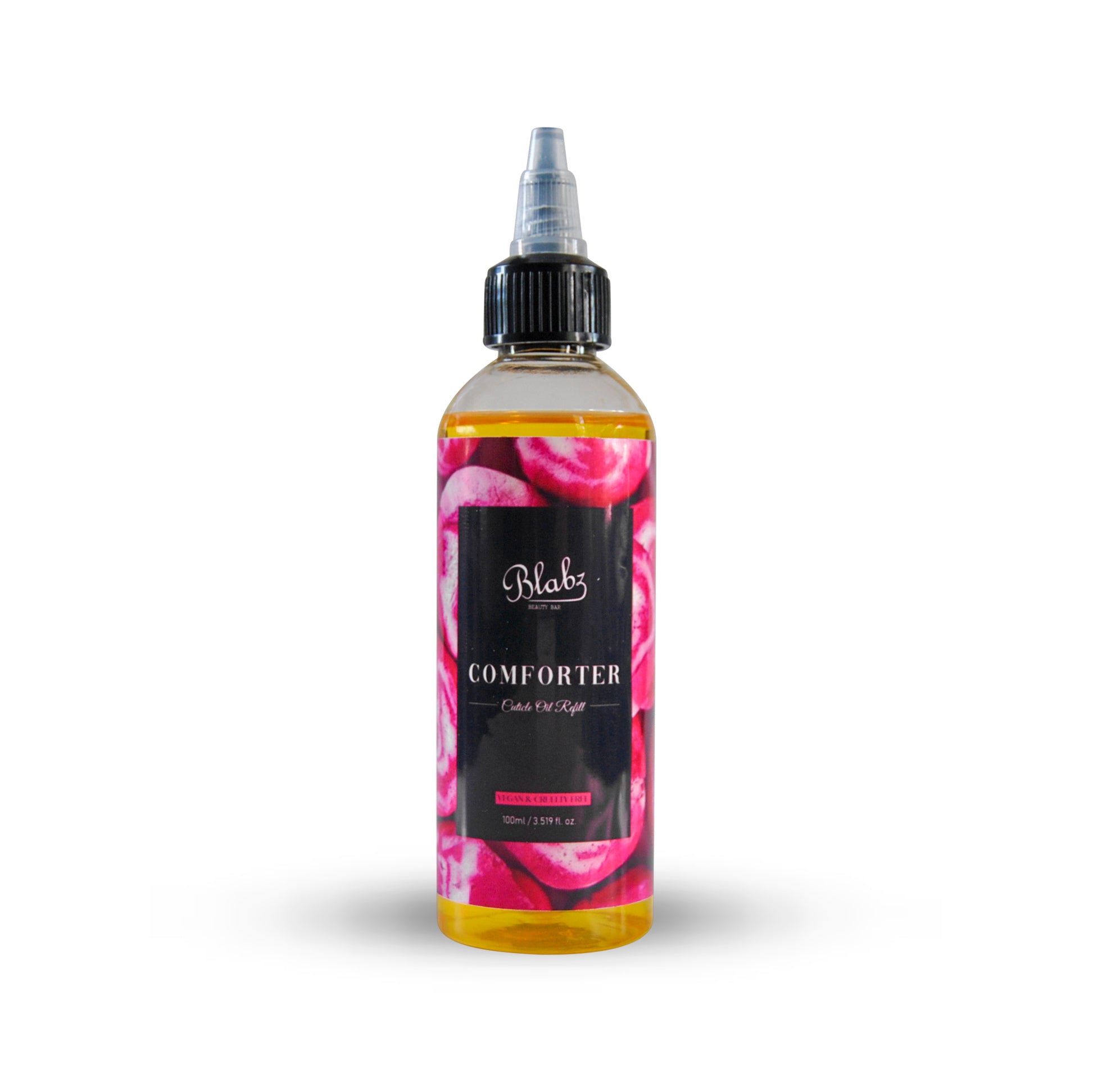 Blabz Beauty Bar Comforter Scented 100ml Cuticle Oil Refill Bottle Blabz Beauty Bar 