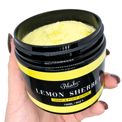 Lemon Sherbet Scented 150ml Luxury Hand & Foot Scrub