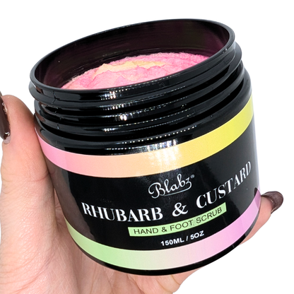 Rhubarb & Custard Scented 150ml Luxury Hand & Foot Scrub