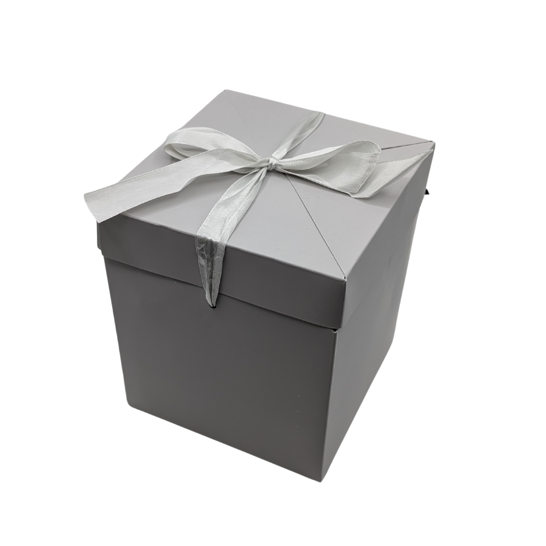 Silver Grey Gift Box (13x13x15cm)