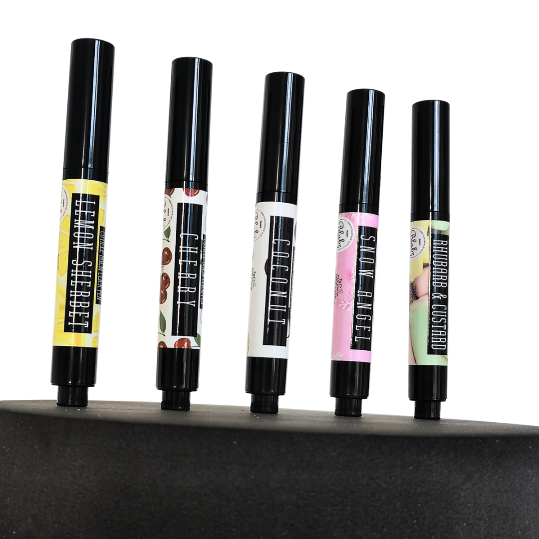 Blabz Beauty Bar Rhubarb & Custard Scented Cuticle and Hand Balm Click Pen Blabz Beauty Bar 