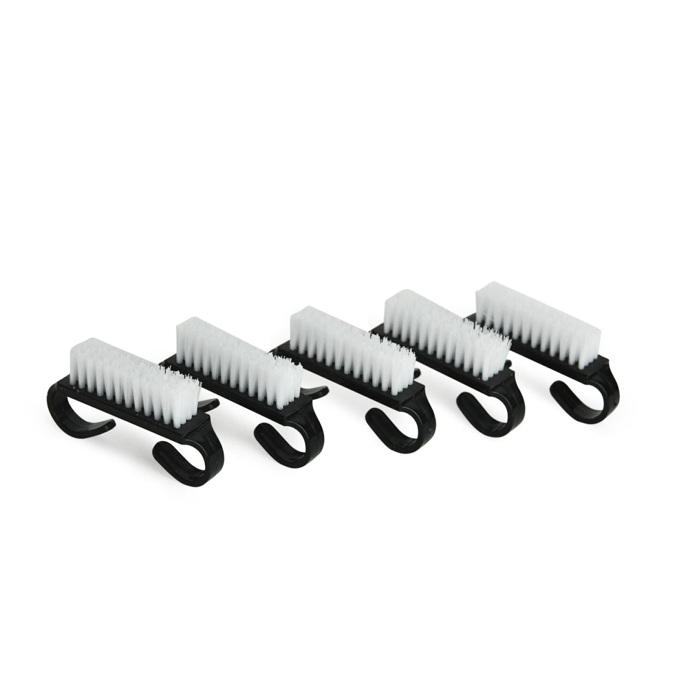 Blabz Beauty Bar Black Nail Scrub Brush (6 Pack) Blabz Beauty Bar 