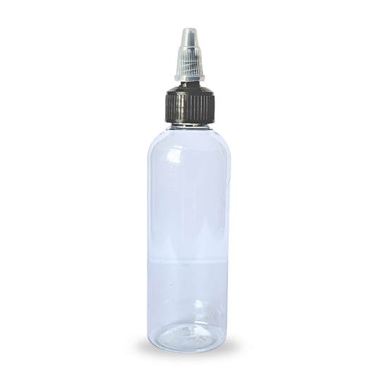 100ml Clear Empty Bottle Twist Pour Cosmetic Packaging