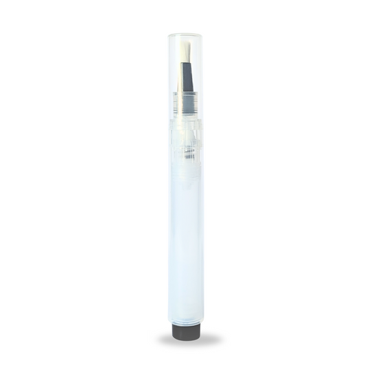 6ml Refillable Clear Cuticle Click Paint Pen Empty Brush Cosmetic Nail Care Packaging