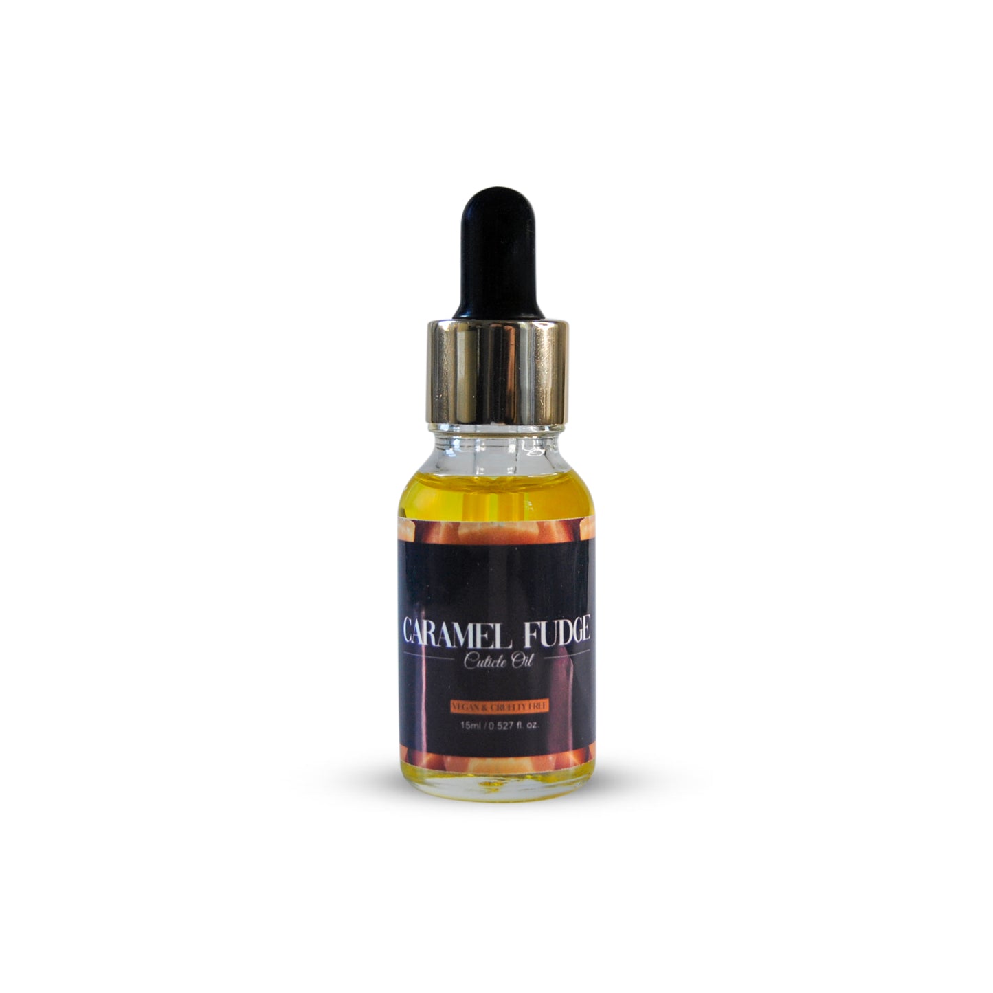 Blabz Beauty Bar Caramel Fudge Scented 15ml Cuticle Oil Dropper Bottle Blabz Beauty Bar 