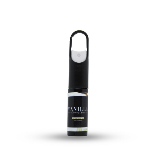 Vanilla 20ml Scented Sanitising Spray Keyring