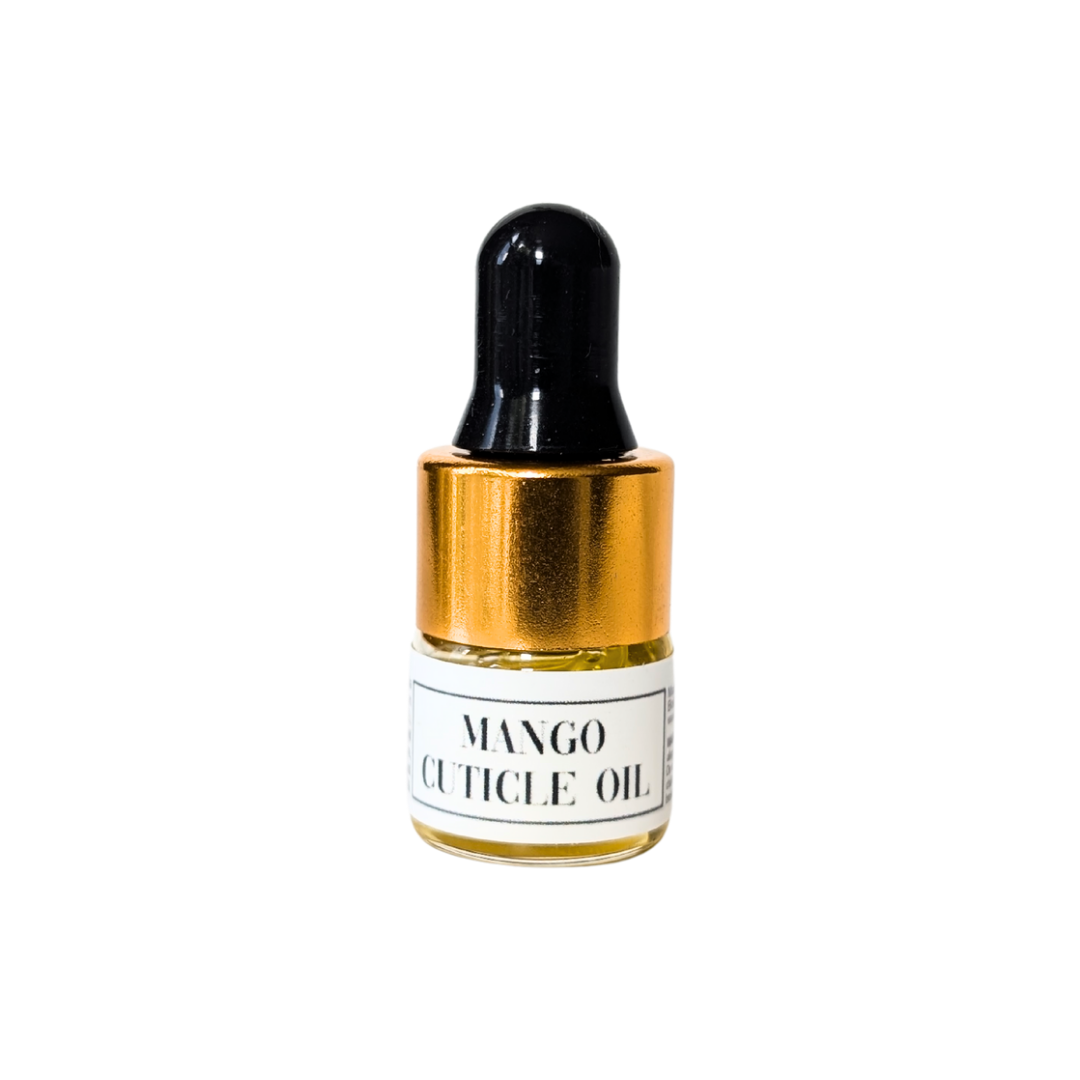 Mango Scented 1ml Mini Cuticle Oil Dropper Bottle Samples