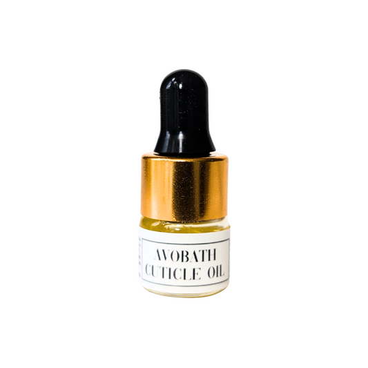 Avobath Scented 1ml Mini Cuticle Oil Dropper Bottle Samples