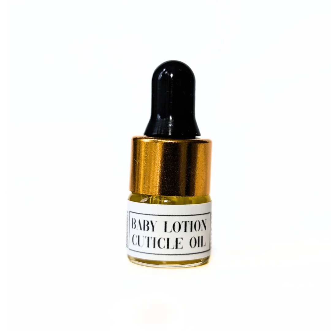 Baby Lotion Scented 1ml Mini Cuticle Oil Dropper Bottle Samples