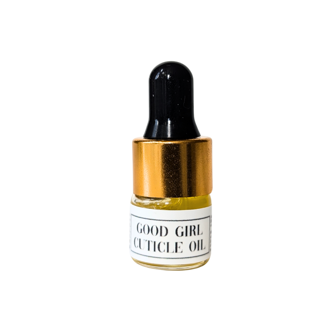 Good Girl Scented 1ml Mini Cuticle Oil Dropper Bottle Samples