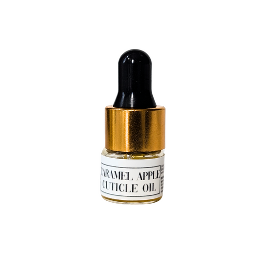 Caramel Apple Limited Edition Autumn Scented 1ml Mini Cuticle Oil Dropper Bottle Samples