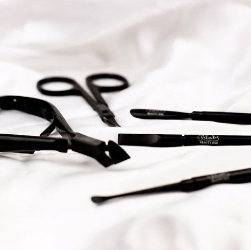 Blabz Beauty Bar 5pc Black Nail Tool Set Blabz Beauty Bar 