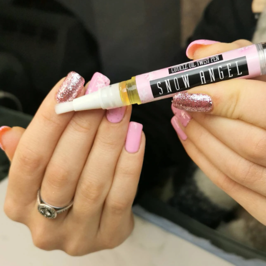 Snow Angel Scented 3ml Cuticle Oil Nail Pen Blabz Beauty Bar